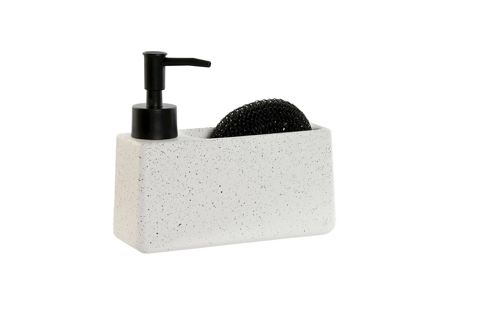 DOSIFICADOR DOLOMITE ABS 17X6X15 380ML BLANCO